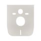 Комплект: Qtap Crow Ultra Quiet унітаз підвісний QT05335171W + Nest комплект інсталяції 4в1 (квадратна клавіша Chrome) QT0133M425 + M06028CRM - 13