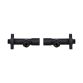 Комплект кранів Thermo Alliance Standart 1/2&amp;quot; З для рушникосушарки кутовий чорний SF395W15B - 4