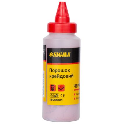 Крейдяної порошок (червоний) 115г Sigma (8019221) - 1