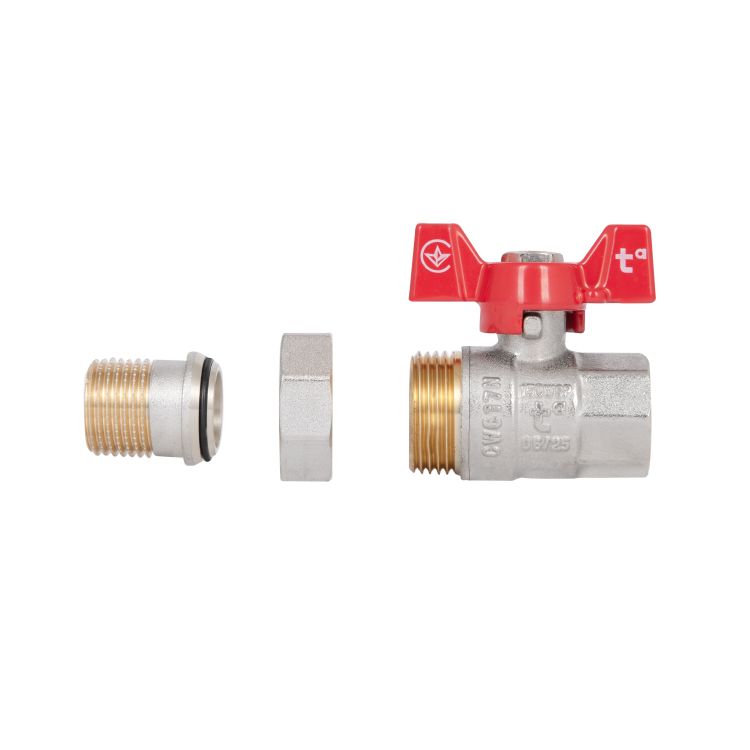 Кран з американкою 1/2 Sandi - 9