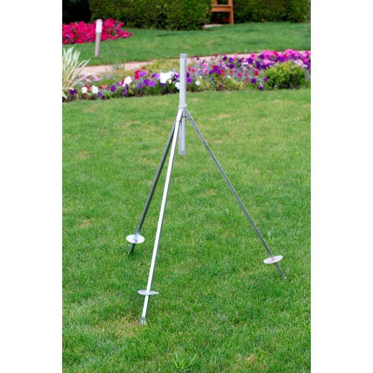 Тринога Presto-PS для дощувачів із зовнішнім різьбленням 1 дюйм, висота 100-140 см (14025-PL) - 2