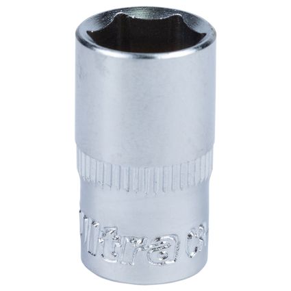 Насадка шестигранная короткая 1/4&amp;quot; 10мм CrV ULTRA (6060102) - 1