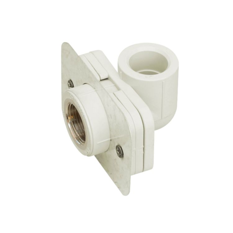 Уголок из PPR Blue Ocean настенный 25х3/4&amp;quot;, 90°, внутренняя резьба - 1