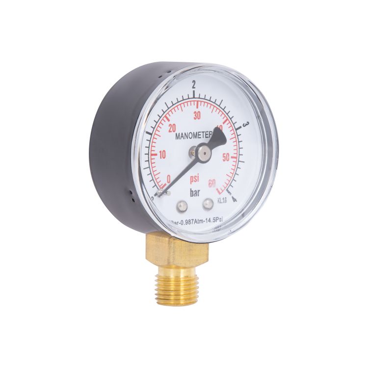 Манометр SD Plus 50мм 1/4&amp;quot;, нижнее подключение 4 бар SD1704B - 4