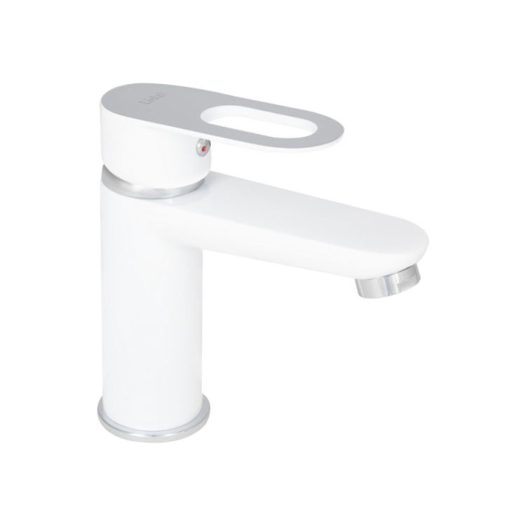 Смеситель для умывальника Latwa 001 (k35) LDLAT001WHI45423 White Lidz - 1