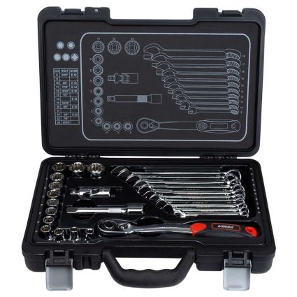 Набор насадок торцевых 1/2&amp;quot; + аксессуары 26шт CrV Taiwan ULTRA (700026z) - 3