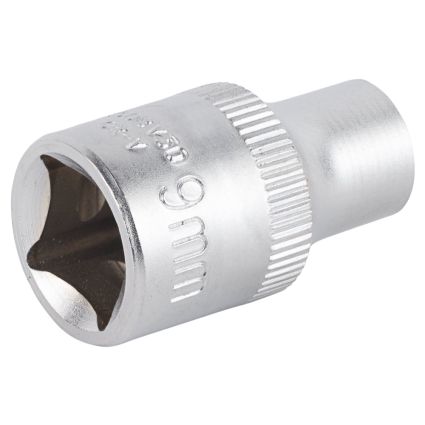 Насадка шестигранна коротка 1/2&amp;quot; 9мм CrV mid Sigma (6071091) - 4