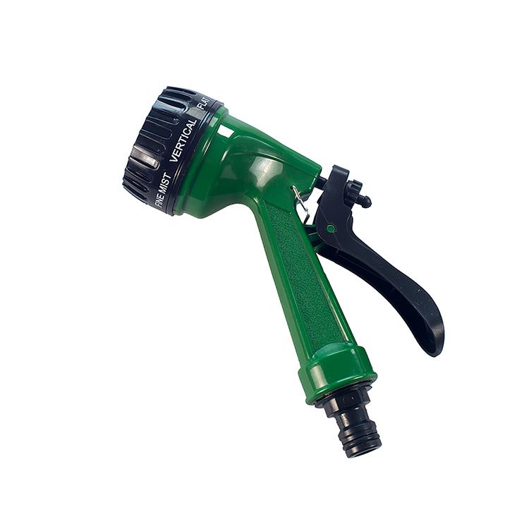 Набір для поливу пістолет розпилювач 7-ми режимний 2 коннектора+адаптер на шланг ¾ &amp;quot; Grad (5012545) - 4