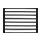 Сушарка на кухонну мийку Lidz Acsis LA06 Black, квадратна основа, для посуду 430х303 мм LDACSLA06BLM49764 - 3