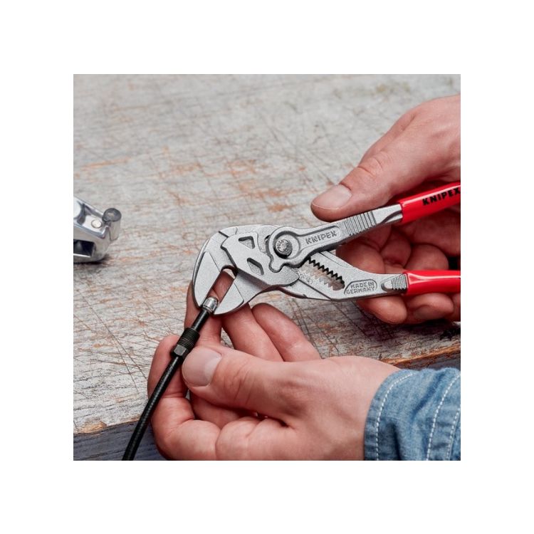 Клещи переставные 86 03 180 гаечный ключ в одном инструменте KNIPEX - 5
