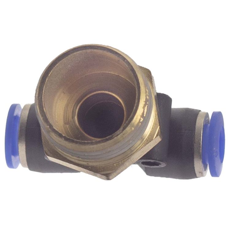 Штуцер цанговий (Т-подібний) Ø6*6*6мм МТ 1/2&amp;quot; Sigma (7027351) - 6