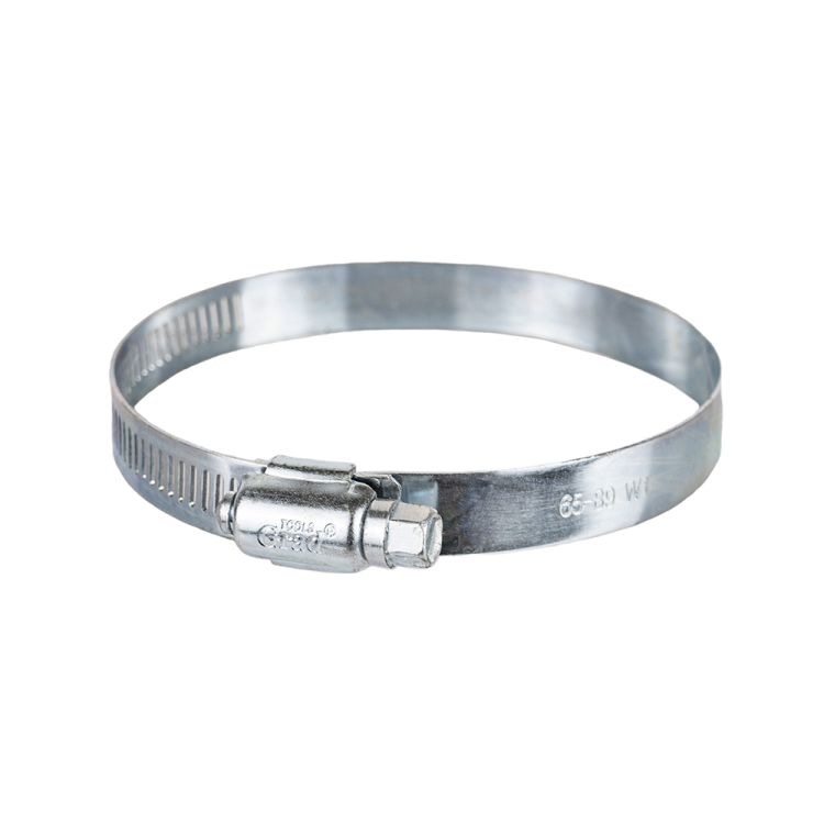 Хомут черв'ячний оцинкований 12,7 мм D65-89мм 10шт Grad (2511485) - 2