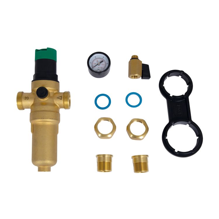 Фільтр самопромивний Thermo Alliance Forte 3/4&amp;quot; з редуктором для горячої води SF128W20H - 6