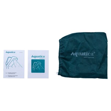 Смеситель PM 1/2&amp;quot; для ванны гусак изогнутый дивертор встроенный шаровый AQUATICA (PM-5C457C) - 6