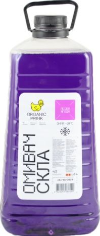 Омивач скла зимовий -20C Лісова ягода 4 л (012030) Organic Prink - 1