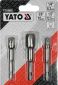 Тримачі-адаптери торцевих головок 1/4&amp;quot; Yato 1/4&amp;quot;, 3/8&amp;quot;, 1/2&amp;quot; 3 шт YT-04685 - 1