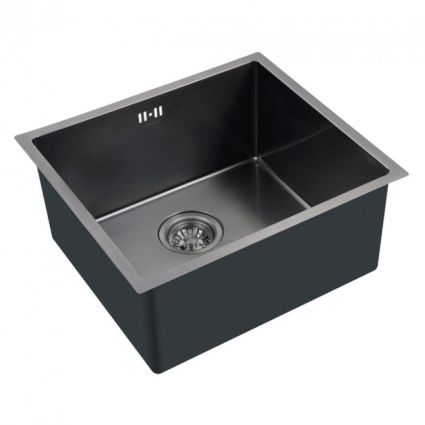 Мийка кухонна MIXXUS МХ4843-220*1.0 PVD-Black MX0557 - 1