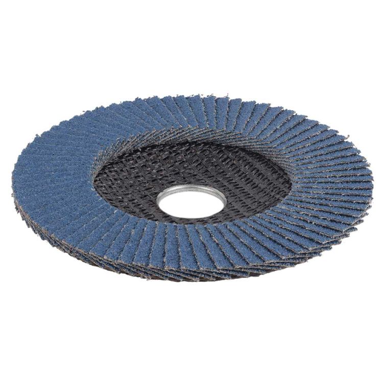 Круг пелюстковий торцевій Т27 (прямий) ZA Ø125мм Р60 Sigma (9173031) - 4