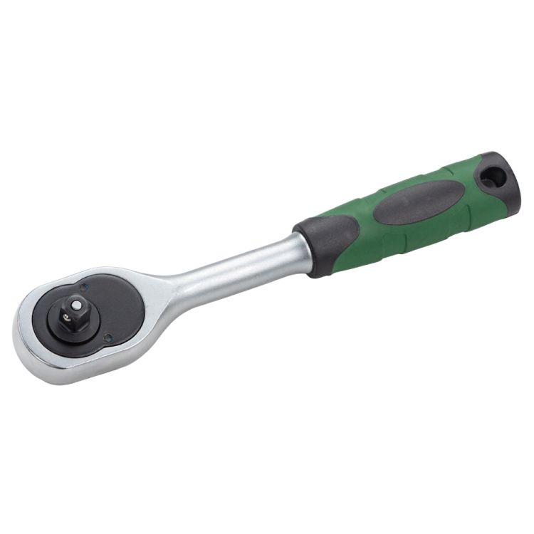 Ключ-трещотка 1/4'' 150мм 45T Grad (6050345) - 4