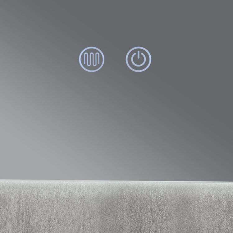 Дзеркало Qtap Taurus (TA1) 800×600 мм з LED-підсвічуванням Touch, з антизапотіванням, з димером, рег. темп. кольору (3000-6500K) QTTAU8006004895 - 4