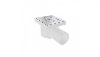 Трап 10х10 боковой Nova 5056N решетка-нерж.d=50 - 1