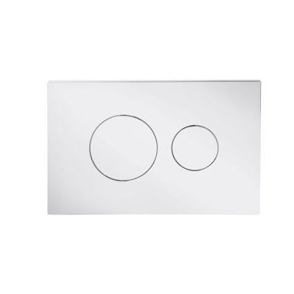 Клавіша змиву Qtap Standard 152x236x28 мм, Chrome, кругла QTSTD164CRM49469 - 1