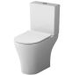 Унитаз-компакт безобедочный с сиденьем микролифт DX86C8600SC Sirius AM/PM - 1