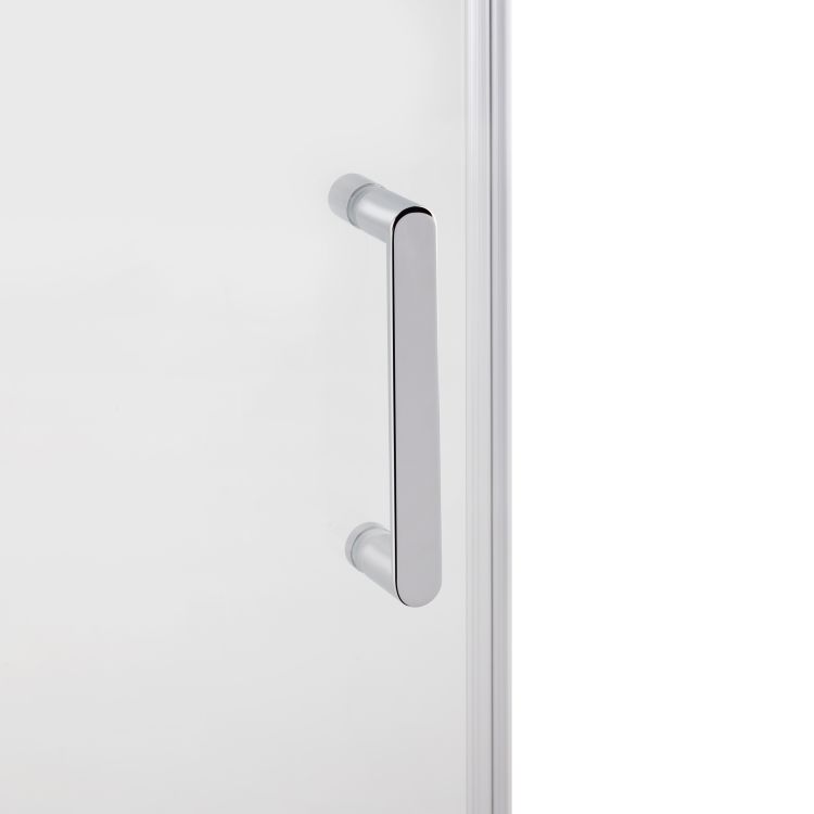 Душевая дверь в нишу Qtap Taurus CRM2014-15.C6 140-150x185 см, стекло Clear 6 мм, покрытие CalcLess - 5