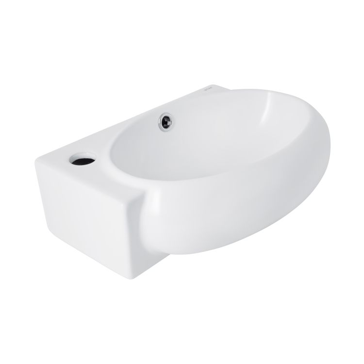Раковина Qtap Leo 420x280x150 White QT11111008LW - 1