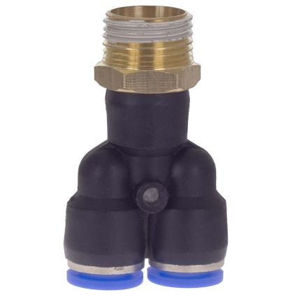 Штуцер цанговий (Y-подібний) Sigma Ø8*8*8 мм МТ 3/8&amp;quot; - 2