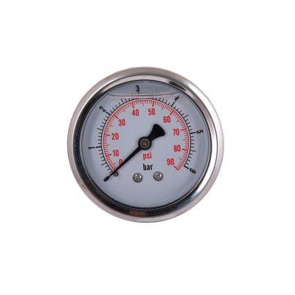 Манометр із гліцерином Thermo Alliancе Forte 6 бар, 1/4&amp;quot;З, заднє підключення TAF171G6B - 1