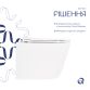 Унітаз підвісний Scorpio QT1433053ERW безобідк-й з сидінням Slim Soft-close, Q-tap - 4