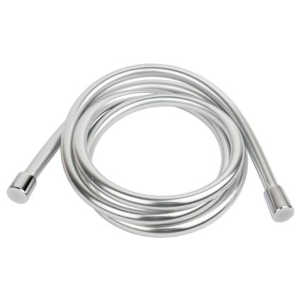 Шланг для душа 1/2&amp;quot; ПВХ 3-х слойный с подшипником серебристый 200см CORSO XB-0138 (9691613) - 2