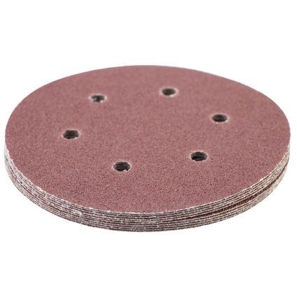 Шлифовальный круг 6 отверстий Ø150мм P60 (10шт) Sigma (9122241) - 3