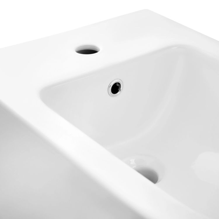 Комплект Qtap Crow 2 в 1: унитаз подвесной Rimless + биде подвесное - 7