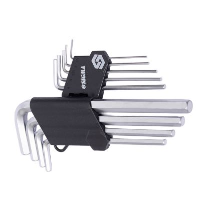 Ключі шестигранні 9шт 1,5-10мм CrV (середні) Sigma (4022021) - 3