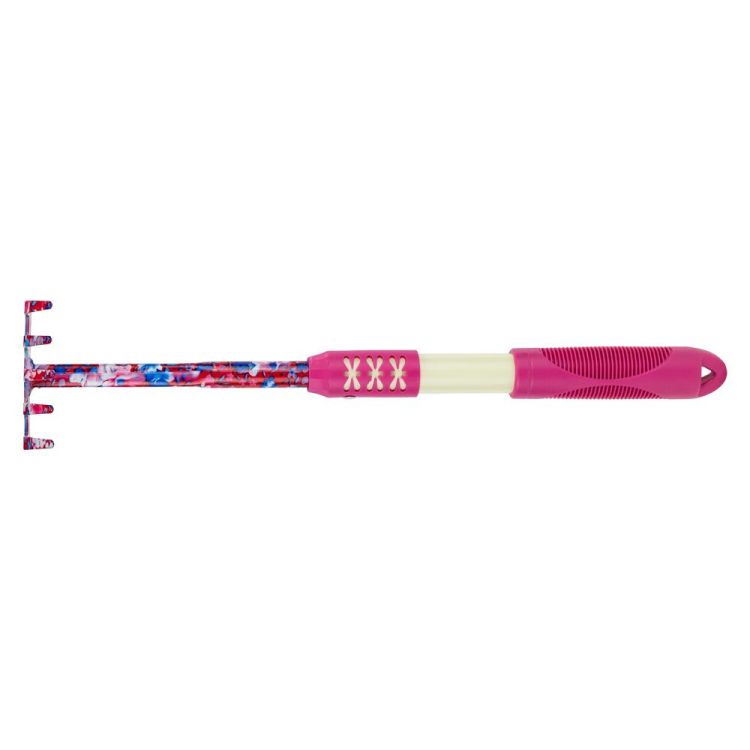 Грабли 5-ти зубые (pink) (TPR) FLORA (5043154) - 2
