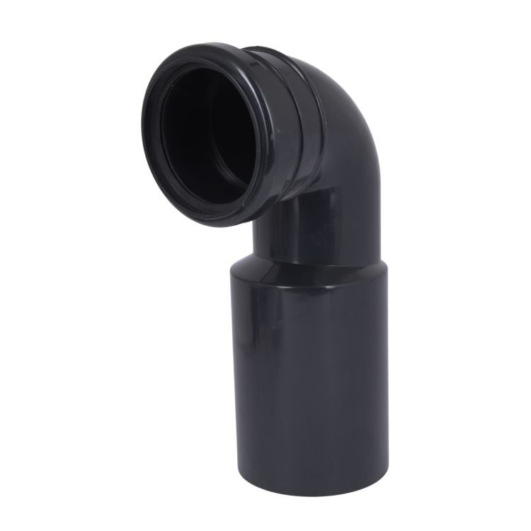 Патрубок Qtap зливний кутовий DN90 112х158х304 мм для інсталяції Standard QTSTD167BL50800 - 2