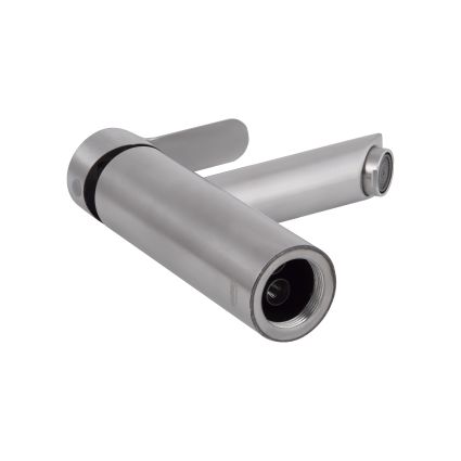 Змішувач для раковини Brinex Pure 001F низький Nickel BRIPUR001FNKL - 3