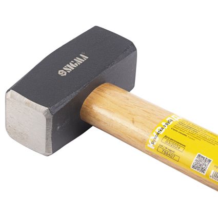 Кувалда 800г дерев'яна ручка (дуб) Sigma (4311331) - 5