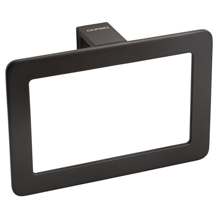 Держатель для полотенец VICO 190×130×49мм прямоугольник CORSO (B) (9681303) - 1