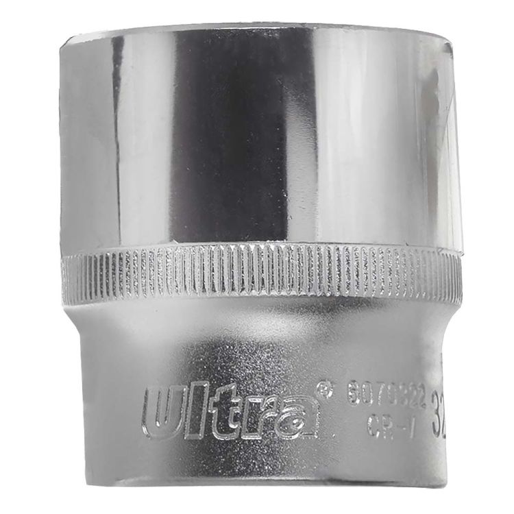 Насадка шестигранна коротка 1/2&amp;quot; 32мм CrV ULTRA (6070322) - 1