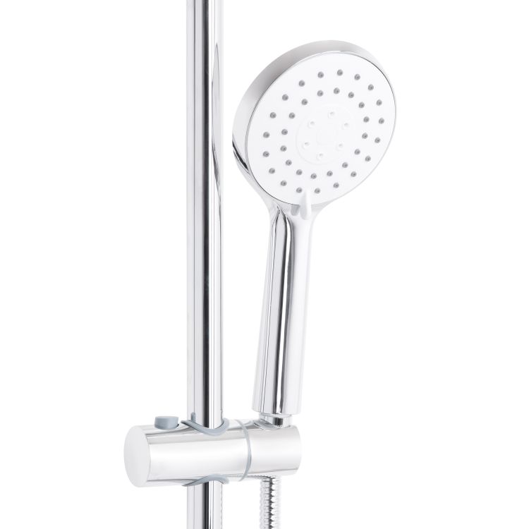 Душова система універсальна Lidz Latwa 1031 на три споживача (з виливом) (k35) White LDLAT1031WHI48994 - 6