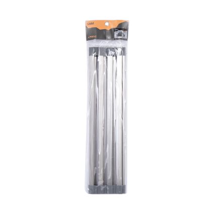 Сушарка на кухонну мийку Lidz Acsis LA11 Gray, плоска основа, для посуду 430х216 мм LDACSLA11GRA49765 - 6