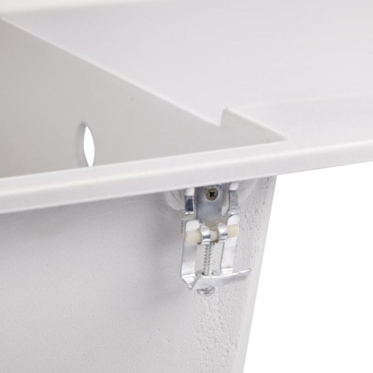 Кухонна мийка Lidz 790x495/230 WHI-01 (LIDZWHI01790495230) - 5