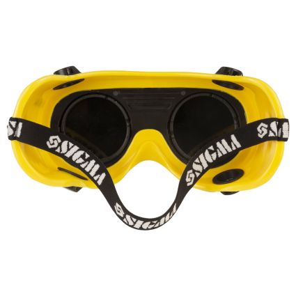 Окуляри зварювальника з відкидним склом (круглі) SIGMA (9413651) - 5