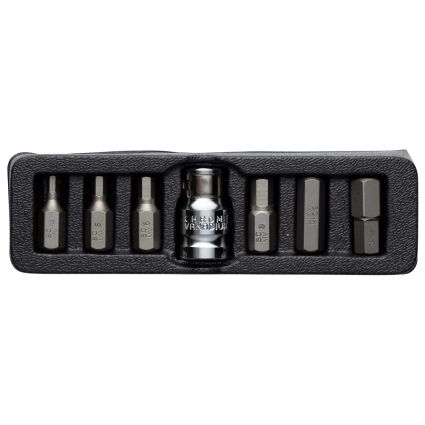 Набор бит HEX 1/2&amp;quot; 7шт S2 (пласт кейс) ULTRA (4013202) - 1