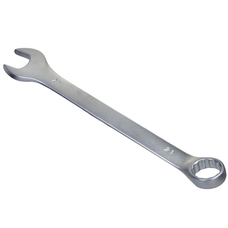 Ключ рожково-накидний 21мм CrV GRAD (6020665) - 6