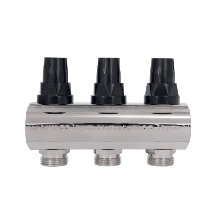 Коллектор с расходомерами SD Forte 1&amp;quot; на 3 выхода - 4