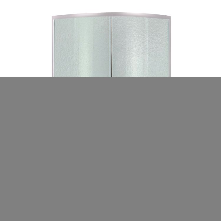 Душова кабіна Lidz Latwa SC90x90.SAT.HIGH.FR, скло Frost 4 мм + піддон з панеллю Kapielka - 1